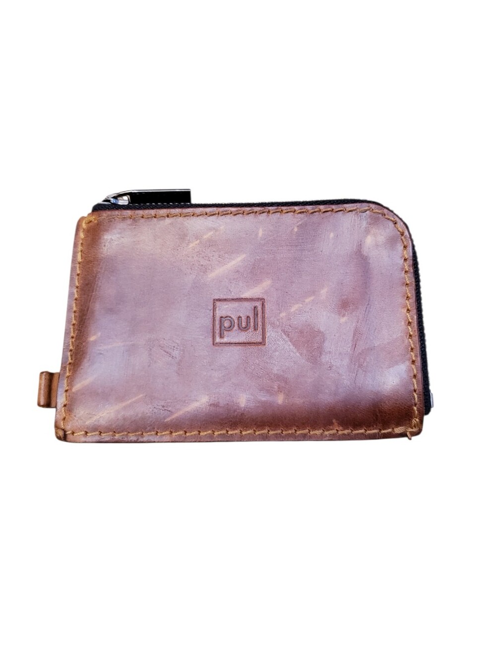 Pularys OLDTIMER SLIM Wallet - Vintage Saddle Leather in Brown
